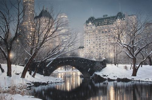 Twilight in Central Park by Rod Chase